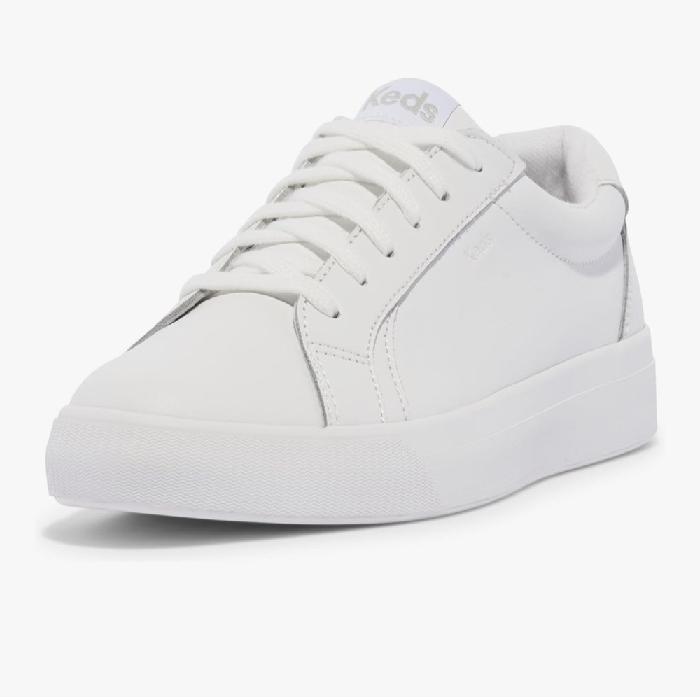 Keds Classic White Lace-Up Sneakers
